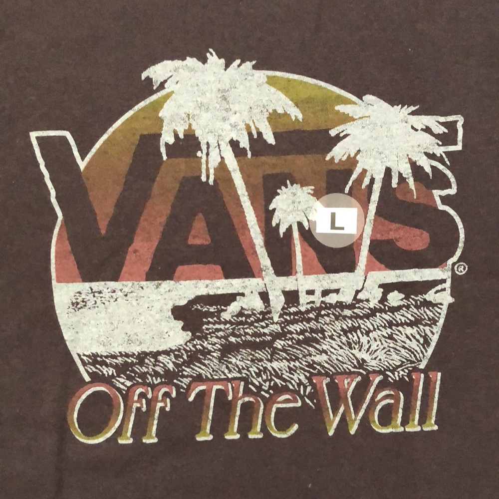 VANS PALM SETTER T-SHIRT (L) 🍁